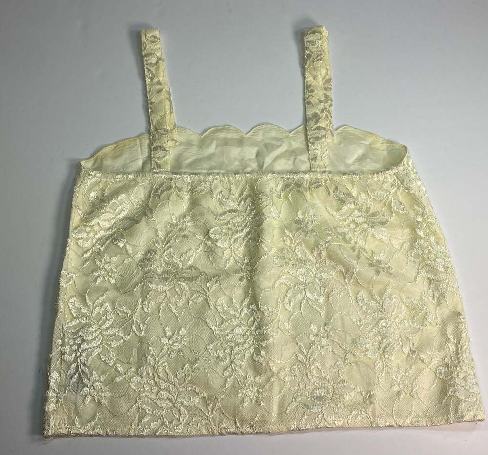 Nolan Miller Vintage Lace Camisole Top- Cream color - Size 12